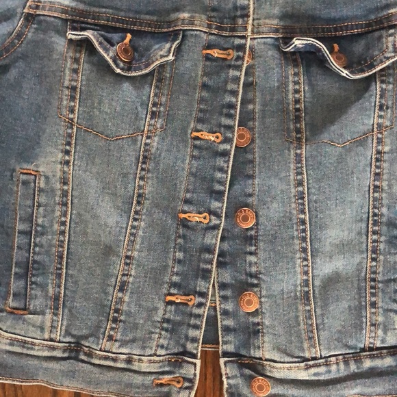 Brand New Jean Jacket (Never Worn) - Picture 2 of 3